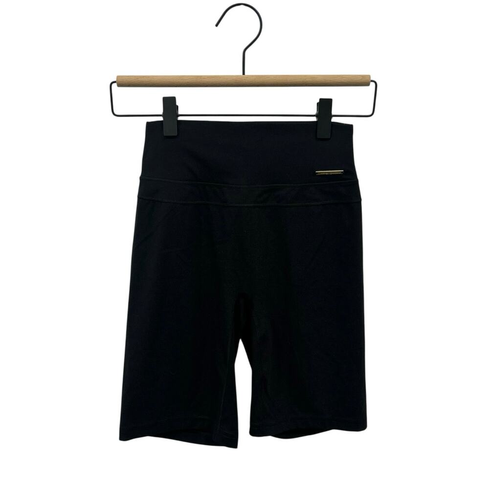 NWOT Gymshark x Whitney Simmons High Waisted Bike Shorts Black Size S